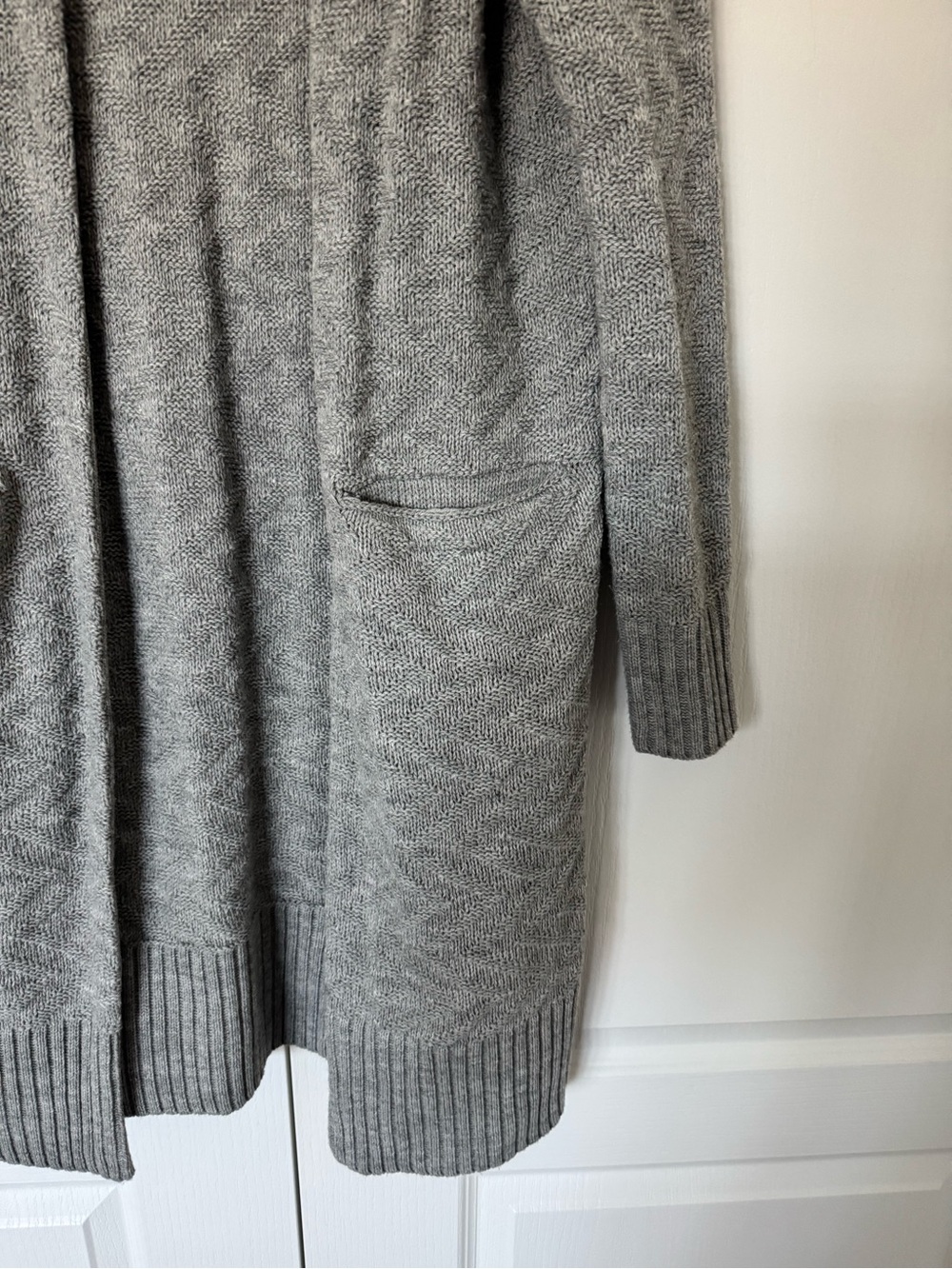 George Gray Open-Front Long Cardigan - Picture 4 of 6